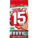 【本日楽天ポイント5倍相当】ハマダコンフェクト株式会社　ヘルシークラブ プロテイン15ウエハース　カカオ味　6枚入【栄養機能食品(鉄)】【RCP】【北海道・沖縄は別途送料必要】【CPT】