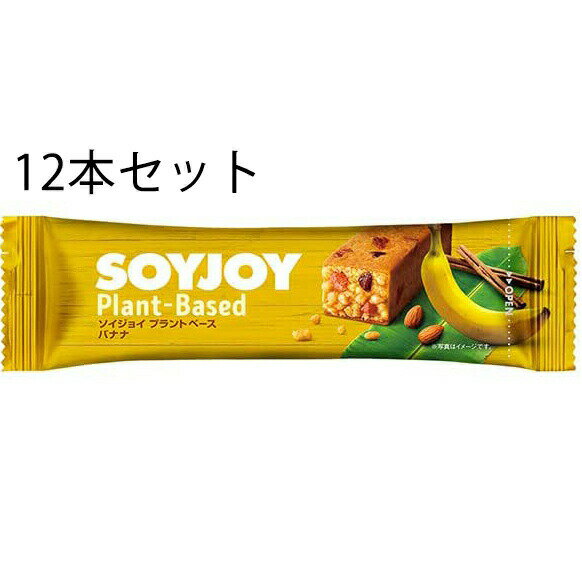 【本日楽天ポイント5倍相当】大塚製薬株式会社　SOYJOY(ソイジョイ) 　プラントベース バナナ 25g×12本セット【RCP】【北海道・沖縄は別途送料必要】 1