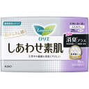 【本日楽天ポイント5倍相当】花王株式会社　ロリエ しあわせ素肌 消臭プラス　特に多い昼用 25cm 羽つき　15個入【医薬部外品】＜生理用品ナプキン＞【北海道・沖縄は別途送料必要】