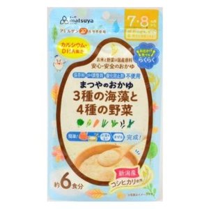 まつや株式会社まつやのおかゆ 3種の海藻と4種の野菜 42g(7g×6食分)【RCP】