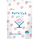 【本日楽天ポイント5倍相当】【送料無料】【お任せおまけ付き♪】株式会社フードケア まぜてもジュレ 大袋 もも風味 2.24kg(40L用)×4袋セット<水分補給...