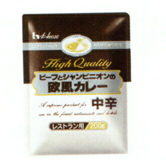 【本日楽天ポイント5倍相当】【送料無料】【お任せおまけ付き♪】ハウス食品株式会社ビーフとシャンピニオンの欧風カレー(中辛) 200g×10入×3(発送までに7〜10日かかります・ご注文後のキャンセルは出来ません)【RCP】【△】