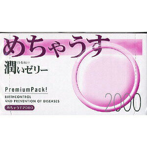 【本日楽天ポイント5倍相当】【送料無料】【お任せおまけ付き♪】不二ラテックス株式会社　めちゃうす　潤いゼリー　2000　(12個入)×3個セット＜男性向け避妊用コンドーム＞【管理医療機器】(この商品は注文後のキャンセルができません)【△】