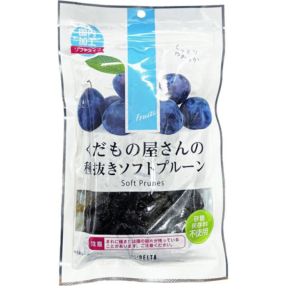 【本日楽天ポイント5倍相当】【送料無料】【お任せおまけ付き♪】株式会社デルタインターナショナル　くだもの屋さんのやわらか大粒プルーン(種ぬき) 200g×18個セット＜砂糖・保存料不使用＞(この商品は注文後のキャンセルができません)【RCP】【△】