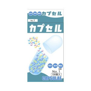 【本日楽天ポイント5倍相当】【☆】小林カプセル食品カプセル ＃1号 ( 100コ入 )【RCP】【北海道・沖縄は別途送料必要】【CPT】