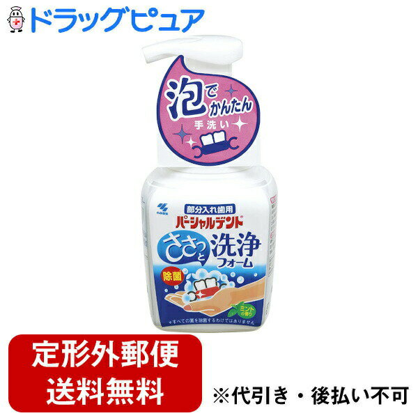 パーシャルデント洗浄フォーム 部分入れ歯用 ミントの香り 250mL