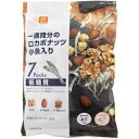 【本日楽天ポイント5倍相当】株式会社デルタインターナショナル　1週間分のロカボナッツ 小魚入り 175g(25g)×7袋入＜低糖質　ミックスナッツ＞【RCP】【北海道・沖縄は別途送料必要】