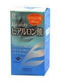 ●特長・「ビューティヒアルロン酸」は、保湿・保水力に優れたヒアルロン酸に、コラーゲン、ビタミンE、ビタミンCをプラス。・お肌を内側からケアする栄養素が、たっぷりふくまれています。・いつまでも若々しくありたい方の、美容と健康維持にオススメです。●お召し上がり方・本品は食品ですので、お召し上がりの量などに特別な定めはありませんが、1日あたり8粒程度を目安に、そのまま水またはお湯にて噛まずにお飲み下さい。●原材料・乳糖 ・コラーゲンペプチド(ゼラチン由来) ・ビタミンE含有植物油 ・V.C ・微結晶セルロース ・ヒアルロン酸 ・糊料(CMC-Ca) ・ショ糖脂肪酸エステル ・微粒二酸化ケイ素●ご注意・味や色、香りが多少変わる場合もありますが、品質には問題ありません。・開封後はお早めにお飲み下さい。・乳幼児の手の届かない所に保管して下さい。・一度に飲み込もうとせず、数粒ずつに分けてお飲み下さい。・ごくまれに体質に合わない方もおられますので、その場合はご利用をお控え下さい。・薬を服用あるいは通院中の方はお医者様とご相談の上お飲み下さい。・食生活は主食、主菜、副菜を基本に食事のバランスを。広告文責：株式会社ドラッグピュア神戸市北区鈴蘭台北町1丁目1-11-103TEL:0120-093-849製造販売者：井藤漢方製薬株式会社区分：食品・日本製■ 関連商品井藤漢方製薬　お取扱商品ヒアルロン酸　関連商品