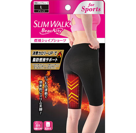 【本日楽天ポイント5倍相当】【メール便で送料無料でお届け 代引き不可】ピップ株式会社スリムウォーク Beau-Acty 燃焼シェイプショーツ L 1枚【RCP】【ML385】 【本日楽天ポイント5倍相当】【メール便で送料無料でお届け 代引き不可】ピップ株式会社スリムウォーク Beau-Acty 燃焼シェイプショーツ L 1枚【RCP】【ML385】