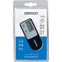 【本日楽天ポイント5倍相当】【メール便で送料無料でお届け 代引き不可】オムロンヘルスケア株式会社歩数計 ブラック HJ-320-BK(1コ入)<スリムタイプで軽...