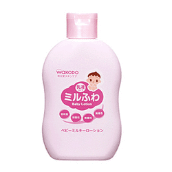 【本日楽天ポイント5倍相当】【メール便で送料無料でお届け 代引き不可】和光堂 ミルふわ ベビーミルキーローション(150mL)【ML385】
