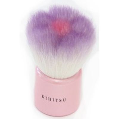 【メール便で送料無料でお届け 代引き不可】日進医療器株式会社喜筆 フラワー洗顔ブラシ 紫 FNVJP（1コ入）＜伝統*技術 職人の技、熊野筆＞【ML385】