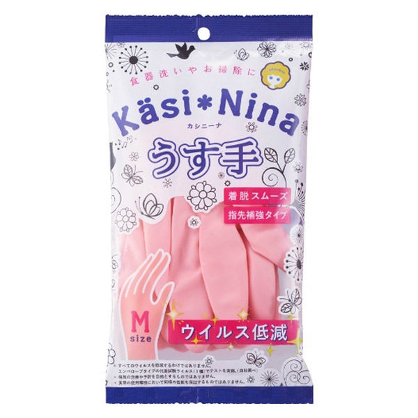 【3％OFFクーポン 4/14 20:00〜4/17 09:59迄】【送料無料】オカモト株式会社 カシニーナ うす手 フラミンゴピンク Mサイズ 1双【RCP】【△】