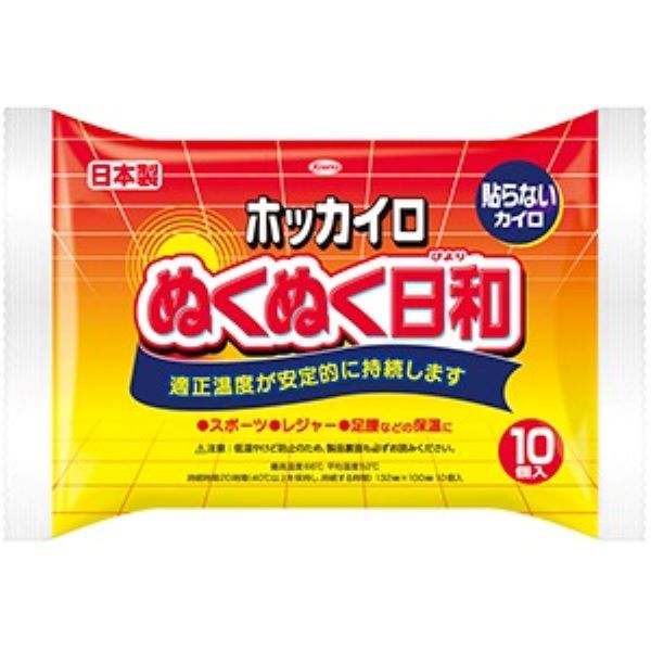 【送料無料】興和株式会社 ぬくぬく日和貼らないタイプレギュラー 10個【RCP】【△】