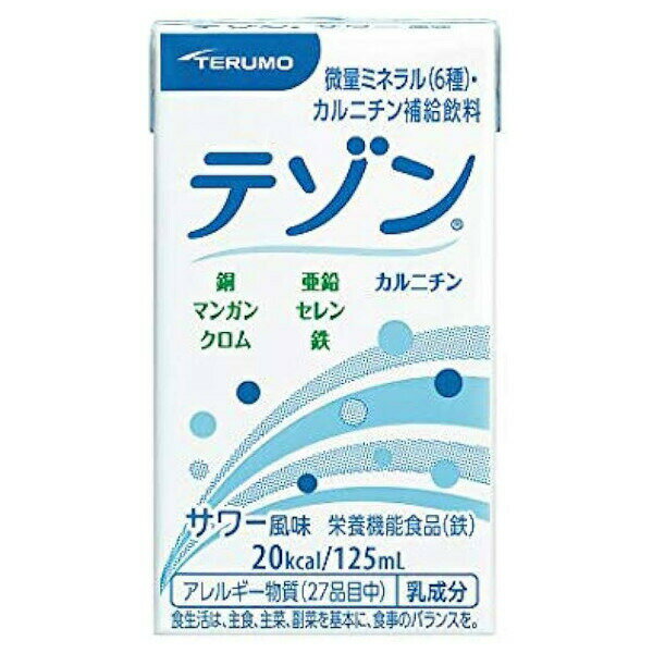 【送料無料】テルモ株式会社テゾン(サワー風味) 125mL×24【RCP】
