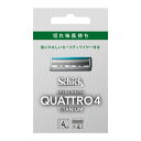 【本日楽天ポイント5倍相当】【送料無料】シック・ジャパン株式会社クアトロ4 チタニウム 替刃(4コ入)【△】【CPT】