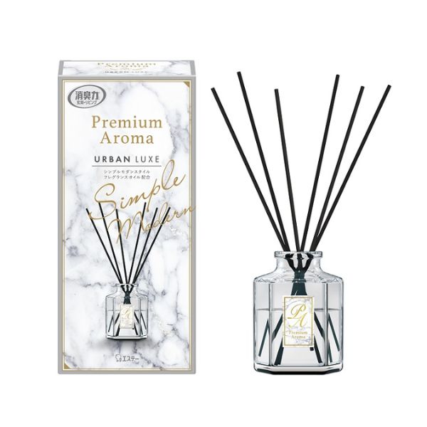 【本日楽天ポイント5倍相当】【送料無料】エステー株式会社消臭力 Premium Aroma（プレミアムアロマ）玄関・リビング用 Stick 本体 アーバンリュクス 50mL【△】