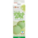 【送料無料】株式会社フードケア デザート&ムース メロン味 1L(1000ml)×6本セット<冷たい牛乳と混ぜるだけの簡単デザートの素>【JAPITALFOOD...