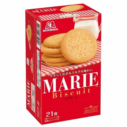 【送料無料】森永製菓株式会社マリー(21枚入)×5個セット【北海道・沖縄は別途送料必要】
