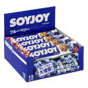 ■製品特徴●大粒なワイルドブルーベリーの甘酸っぱい味わい。●FRUITS　SOY　BAR●低GI食品■原材料名大豆粉（国内製造、遺伝子組換えでない）、レーズン、マーガリン、ブルーベリー加工品、卵、パインアップル加工品、ココナッツ、難消化性デキストリン、砂糖、ホワイトチョコレート、イヌリン、脱脂粉乳、食塩/香料■成分・分量1本(30g)当たりエネルギー：135kcalタンパク質：4g脂質：7.4g（飽和脂肪酸3g、トランス脂肪酸0g）コレステロール：5〜11mg炭水化物：15.2g（糖質11.3g、食物繊維3.9g）食塩相当量：0.07〜0.17g大豆イソフラボン：18mg■使用上の注意・開封後は早くお召し上がりください。・製品中にレーズンの一部の固い部分が含まれることがありますが、品質には問題ありません。◆アレルゲン情報卵・乳成分・大豆【お問い合わせ先】こちらの商品につきましての質問や相談は、当店(ドラッグピュア）または下記へお願いします。大塚製薬株式会社〒101-8535 東京都千代田区神田司町2-9電話：0120-550-708受付時間 9:00〜17:00（土・日・祝日・休業日を除く）広告文責：株式会社ドラッグピュア作成：201903YK神戸市北区鈴蘭台北町1丁目1-11-103TEL:0120-093-849製造販売：大塚製薬株式会社区分：食品・日本製文責：登録販売者 松田誠司■ 関連商品ソイジョイシリーズ栄養食品関連商品大塚製薬株式会社お取り扱い商品●大豆をまるごと小麦粉を使用せず、大豆粉だけを生地に使用しているのが大きな特徴です。大豆をまるごと粉にしているので、大豆タンパク、イソフラボン、食物繊維など、大豆の栄養素をあますところなく摂取できます。●自然な甘さフルーツをふんだんに使うことにより、果物の自然な甘さが加わり、いままでの栄養食品にない、ナチュラルなおいしさに仕上がりました。●ぽろぽろこぼれ落ちない適度な噛みごたえを感じる食感は、少量でも満足感を与え、ぽろぽろこぼれ落ちないスマートな食シーンを提案します。