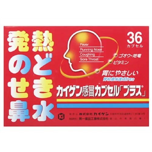 【送料無料】【J601】【第(2)類医薬品】【本日楽天ポイント4倍相当】カイゲンファーマ株式会社カイゲン感冒カプセル「プラス」(36カプセル)＜胃にもやさしい総合感冒薬です＞【△】のサムネイル