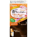 【3%OFFクーポン 7/19 20:00~7/26 01:59迄】【送料無料】【医薬部外品】ホーユー株式会社ビゲン 香りのヘアカラー乳液 3 明るいライトブラウン(1セット)<密着染め色持ちタイプ。アロマの香りの白髪染め>【△】