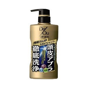 【医薬部外品】ロート製薬株式会社 デ・オウ 薬用スカルプケアシャンプー ( 400mL )<男の頭皮アブラ ニオイまで>