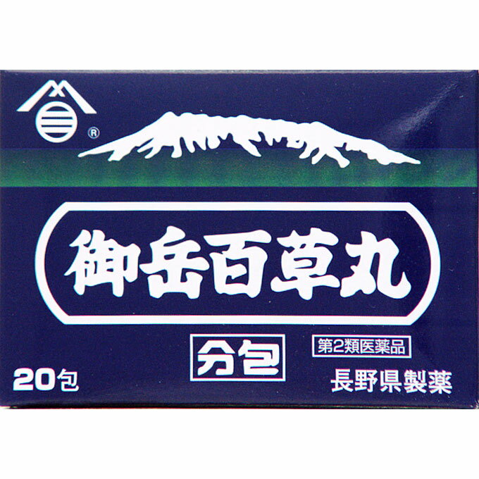 【第2類医薬品】長野県製薬株式会社御岳百草丸分包（20包）＜