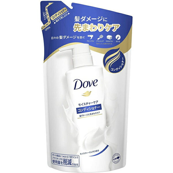 【本日楽天ポイント5倍相当!!】【送料無料】ユニリーバ・ジャパン株式会社ダヴ(Dove) モイスチャーケア コンディショナー 詰替 ( 350g )＜うるおって弾む軽やかな髪へ＞【△】