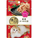 【製品特徴】 ・ ねこちゃんも、飼い主さんも、特別な気分になれる、贅を尽くしたレトルト。 ・ 厳選されたかつおの白身を風味豊かな魚介だしのスープに合わせました。 【与え方】 ・ 食事量はねこちゃんの年齢、体重、運動量や生理状態、季節によって異なります。標準給与量を目安にねこちゃんの状態に応じて1日に2-3回に分けて与えてください。 ・ 新鮮な水はねこちゃんの健康に欠かせません。好きなだけ水が飲めるよう新鮮な水をたっぷり用意してください。 【原材料】 ・ かつお、フィッシュエキス、オリゴ糖、調味料(アミノ酸等)、増粘多糖類、ビタミンE 【栄養成分】 ・ 粗タンパク質・・・9.0％以上 ・ 粗脂肪・・・0.3％以上 ・ 粗繊維・・・0.1％以下 ・ 粗灰分・・・3.0％以下 ・ 水分・・・90.0％以下 ・ カロリー・・・約45kcaL(100gあたり) 【諸注意】 ・ 離乳前の幼猫には与えないでください。 ・ 開封後は早めに使い切ってください ・ この商品は猫用です。猫以外の動物に与えないでください。 ・ 直射日光の当たる場所、湿気の多い場所を避け、涼しく風通しの良い場所に、虫などが入らないように気をつけて保存してください。 【お問い合わせ先】 こちらの商品につきましての質問や相談につきましては、 当店（ドラッグピュア）または下記へお願いします。 日清ペットフード株式会社 お客様相談室 東京都千代田区神田錦町1-25 TEL：0120-22-1124 受付時間:9：00〜12：00/13：00〜17：00 （土・日・祝日・年末年始を除く） 広告文責：株式会社ドラッグピュア 作成：201807KT 神戸市北区鈴蘭台北町1丁目1-11-103 TEL:0120-093-849 製造販売：日清ペットフード株式会社 区分：日用雑貨/タイ製 ■ 関連商品 日清ペットフード株式会社 お取扱い商品 キャットフード 関連用品 猫ちゃん 関連用品