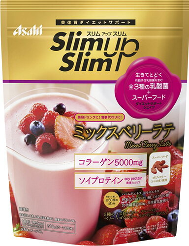 【本日楽天ポイント5倍相当】【送料無料】アサヒグループ食品株式会社スリムアップスリム 乳酸菌+スーパ ...