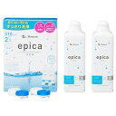 【3%OFFクーポン 5/9 20:00〜5/16 01:59迄】【送料無料】株式会社メニコン【医薬部外品】エピカ(310mL×2本入) <消毒効果と優しさを両...