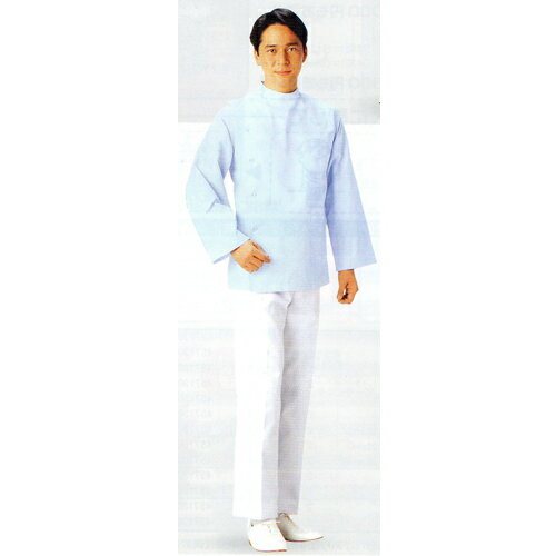 【ポイント13倍相当】日進医療器株式会社MARU-S＜ケーシー白衣＞ブルー男子ケーシー長袖(712E-S-0)ブル..