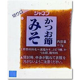 【本日楽天ポイント5倍相当】キューピー株式会社ジャネフかつお節みそ　7g×40袋×25個セット【病態対応食：塩分調整食品】【この商品は発送までに1週間前後かかります】【この商品はご注文後のキャンセルが出来ません】