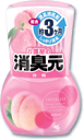 【3%OFFクーポン 7/19 20:00~7/26 01:59迄】【送料無料】小林製薬お部屋の消臭元 白桃【400mL】×6個【RCP】【△】