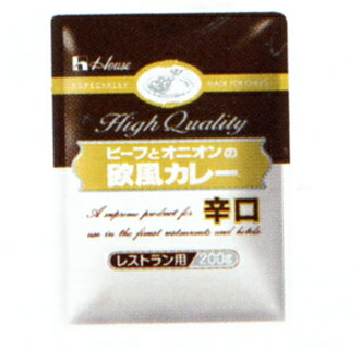 ハウス食品株式会社ビーフとオニオンの欧風カレー(辛口) 200g×10入×3(発送までに7~10日かかります・ご注文後のキャンセルは出来ません)【RCP】