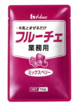 【本日楽天ポイント5倍相当】ハウス食品株式会社フルーチェ＜ミックスベリー＞業務用　1kg×6入（発送までに7〜10日かかります・ご注文後のキャンセルは出来ません）【RCP】