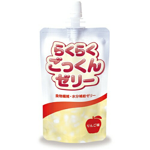 ■製品情報りんご味は1パックで4.2gの食物繊維と142gの水分が補えます。嚥下困難な場合にも飲み込みやすい喉ごしの良いゼリーです。キャップ付き容器ですから、一度に飲めない場合も、衛生的にお使いいただけます。■内容量150g×6パック ■原材料果汁（リンゴ、レモン）、食物繊維（難消化性デキストリン）、食塩、ゲル化剤（増粘多糖類）、乳酸カルシウム、酸味料、香料、甘味料（アスパルテーム・L−フェニルアラニン化合物）、環状オリゴ糖、硫酸マグネシウム、クエン酸鉄ナトリウム■使用方法そのままでもおいしくお飲みいただけますが、冷すといっそうおいしくなります。（凍らせると解凍後、ゼリーの食感が損なわれます。）■こんな時にご利用ください● お年寄りに不足しやすいカルシウムや鉄の補給に● ベッドサイドでの水分補給に● 嚥下が困難で水分がむせて飲みにくい方に● おなかにやさしい食物繊維やオリゴ糖を配合■使用上の注意&#8226;品質管理には万全を期しておりますが、容器に漏れ、膨張等がみられるもの、開封後、内容物の色、味、においに異常がみられるものは使用しないでください。&#8226;飲用される方の体質や体調により、おなかがゆるくなることがありますので飲み過ぎにご注意ください。&#8226;開封後は蓋を閉めて冷蔵庫に保管し、なるべく早くお飲みください。&#8226;室温で保存できますが、直射日光を避け、なるべく冷所に保存してください。&#8226;賞味期限内にご使用ください。広告文責及び商品問い合わせ先 広告文責：株式会社ドラッグピュア作成：201010W神戸市北区鈴蘭台北町1丁目1-11-103TEL:0120-093-849販売会社：ニュートリー株式会社TEL:03-3206-0107区分：食品・介護食・日本製