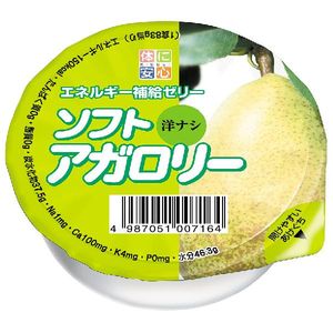 【ポイント13倍相当】キッセイ薬品工業株式会社 ソフトアガロリー　洋ナシ　83g×30個セット（発送までに7～10日かかります・ご注文後のキャンセルは出来ません）【RCP】【北海道・沖縄は別途送料必要】【□□】