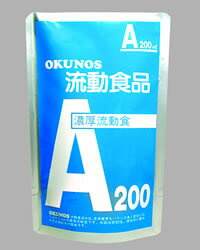 ホリカフーズオクノス（OKUNOS）流動食品A　200ml×30袋【この商品は到着まで7日程度かかります】【RCP】