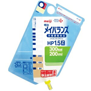 【ポイント13倍相当】明治乳業明治メイバランスHP1.5Zパック300K　200ml×12入（発送までに7～10日かかります・ご注文後のキャンセルは出来ません）【RCP】