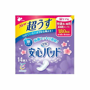 【本日楽天ポイント5倍相当】【送料無料】株式会社リブドゥコーポレーションリフレ安心パッドスーパー長時間14枚入り【△】