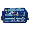 日本製紙クレシア株式会社『アクティたっぷり使えるおしりふき100枚』【RCP】【北海道・沖縄は別途送料必要】