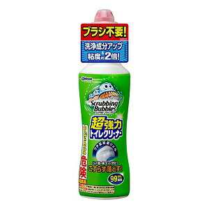 【本日楽天ポイント5倍相当】【送料無料】【P922】ジョンソン株式会社スクラビングバブル 超強力トイレクリーナー 400g【△】