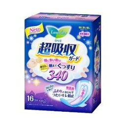 【ポイント13倍相当】花王株式会社ロリエ 超吸収ガード 340 羽つき( 16コ入 )(この商品は注文後のキャンセルができません）【北海道・沖縄は別途送料必要】