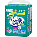 【送料無料】白十字　安心うす型やわ楽 パンツ　M-Lサイズ　22枚＜約3回分・紙おむつ＞【△】