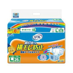 【本日楽天ポイント5倍相当】株式会社リブドゥコーポレーションリフレ 簡単テープ止めタイプ 横モレ防止Lサイズ 6回吸収 26枚入【RCP】【北海道・沖縄は別途送料必要】