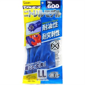 【本日楽天ポイント5倍相当】【メール便で送料無料 ※定形外発送の場合あり】エステー株式会社 モデルローブ NO.600 ニトリルモデル LL