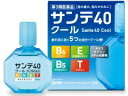 【サンテ40クール 12mlの商品説明】疲れ目に効く5つの成分配合＋クール感！目の酷使や加齢によって、疲れやかすみ※といった目の症状があらわれやすく、また回復しにくくなるといわれています。疲れやすくなった目は、ビタミンなど栄養を与えてケアすることが大切です。サンテ40クールは、目の機能を活性化する栄養成分（ビタミン・アミノ酸）など5つの成分が疲れ目やかすみ目に効果を発揮し、スッキリリフレッシュできる目薬です。※目やにの多いときなど■使用上の注意■相談すること1．次の人は使用前に医師、薬剤師又は登録販売者に相談してください　　（1）医師の治療を受けている人　　（2）薬などによりアレルギー症状　　　　（発疹・発赤・かゆみ・かぶれ等）を起こしたことのある人　　（3）次の症状がある人　　はげしい目の痛み　　（4）次の診断を受けた人　　緑内障2．使用後、次の症状があらわれた場合は副作用の可能性があるので、直ちに使用を中止し、この文書を持って医師、薬剤師または登録販売者に相談してください皮ふ：発疹、発赤、かゆみ目：充血、かゆみ、はれ、しみて痛い3．次の場合は使用を中止し、この文書を持って医師、薬剤師または登録販売者に相談してください　　（1）目のかすみが改善されない場合　　（2）2週間位使用しても症状がよくならない場合■効能・効果 目の疲れ、目のかすみ（目やにの多いときなど）、結膜充血、目のかゆみ、眼病予防（水泳のあと、ほこりや汗が目に入ったときなど）、眼瞼炎（まぶたのただれ）、紫外線その他の光線による眼炎（雪目など）、ハードコンタクトレンズを装着しているときの不快感■用法・用量 1回1-3滴、1日5-6回点眼してください。●次の注意事項をお守りください。（1）小児に使用させる場合には、保護者の指導監督のもと使用させてください。（2）容器の先を、目やまぶた、まつ毛に触れさせないでください（目やにや雑菌などの混入のため、薬液が汚染または混濁することがあります。）また、混濁したものは使用しないでください。（3）ソフトコンタクトレンズを装着したまま使用しないでください。（4）点眼にのみ使用してください。■成分・分量ネオスチグミンメチル硫酸塩・・・0.005％（ピント調節機能改善作用により、目の疲れなどを改善します。）天然型ビタミンE（酢酸d-α-トコフェロール）・・・0.05％（末梢血管の血液の流れを良くします。）ビタミンB6（ピリドキシン塩酸塩）・・・0.05％（目の組織代謝を活発にします。）パンテノール・・・0.05％（目の組織代謝を活発にします。）タウリン・・・1.0％（目の組織代謝を活発にします。）クロルフェニラミンマレイン酸塩・・・0.03％（ヒスタミンの働きを抑え、目の炎症・目のかゆみを抑えます。）イプシロン-アミノカプロン酸・・・1.0％（炎症の原因となる物質の産生を抑えます。）添加物として、エデト酸ナトリウム水和物、クロロブタノール、ベンザルコニウム塩化物液、ホウ酸、ポリオキシエチレン硬化ヒマシ油、ポリソルベート80、d-ボルネオール、L-メントール、等張化剤、pH調節剤を含有します。広告文責及び商品問い合わせ先広告文責：株式会社ドラッグピュア作成：201210tt神戸市北区鈴蘭台北町1丁目1-11-103TEL:0120-093-849製造・販売元：参天製薬株式会社電話番号 06-6321-8950受付時間 9：00-17：00(土・日・祝日を除く)区分：第3類医薬品文責：登録販売者　松田誠司■ 関連商品外用薬【医薬品】・目薬