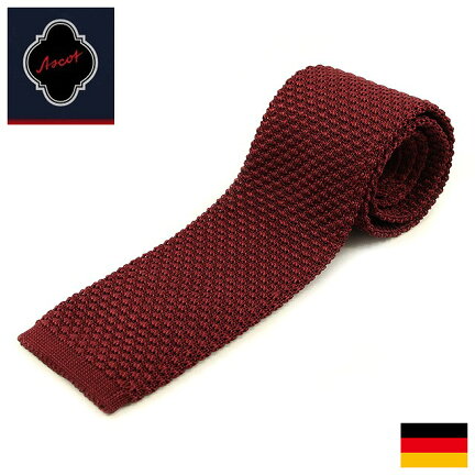 Ascot Silk Knit Tie Ascot Silk Knit Tie